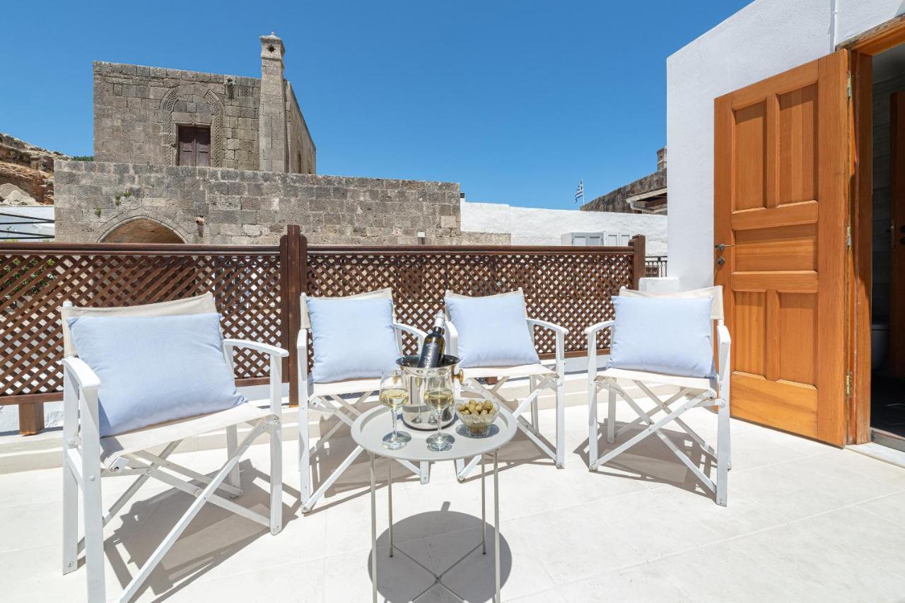Villa Lindia Líndos Esterno foto