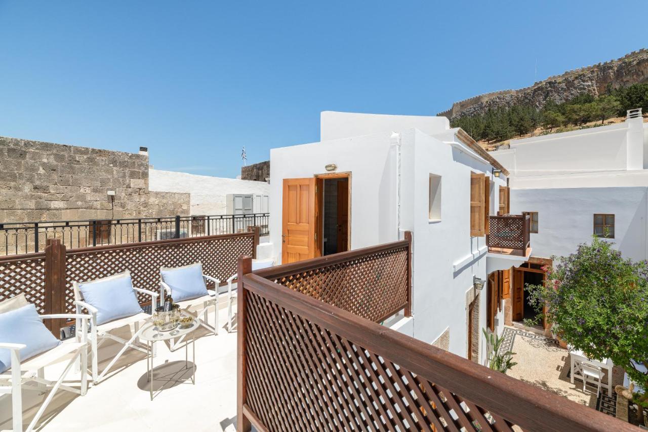 Villa Lindia Líndos Esterno foto